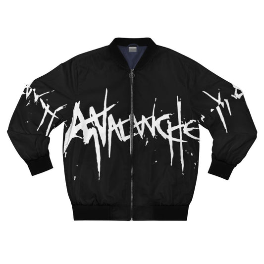 Final Fantasy VII Remake AVALANCHE Logo White Bomber Jacket