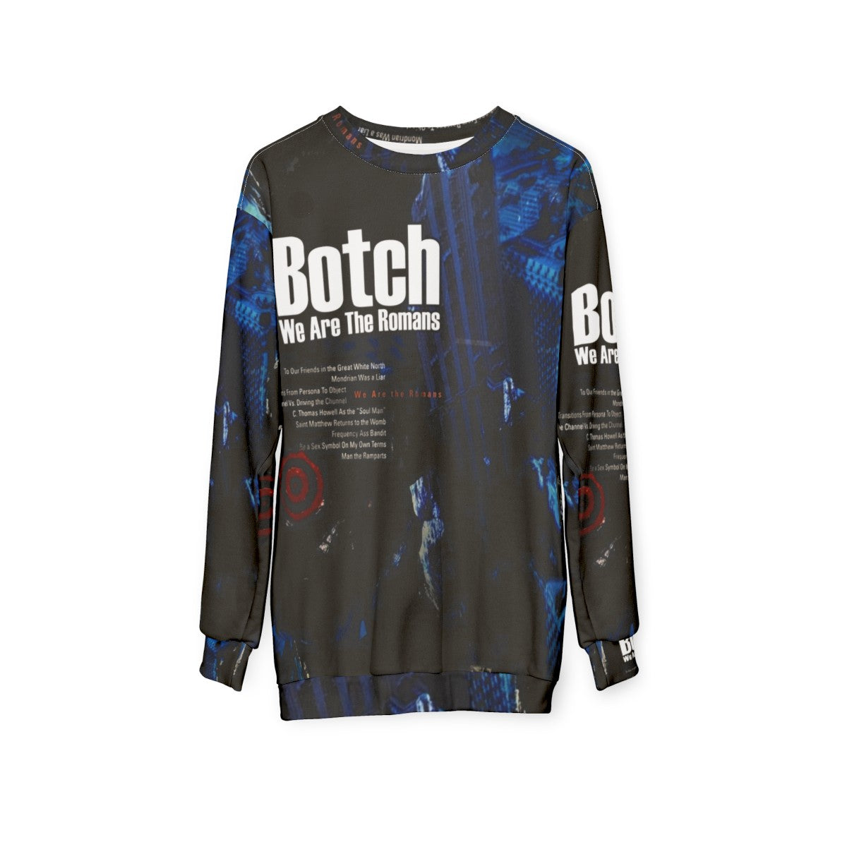 Botch hardcore metal sweatshirt with graphic design - hanging