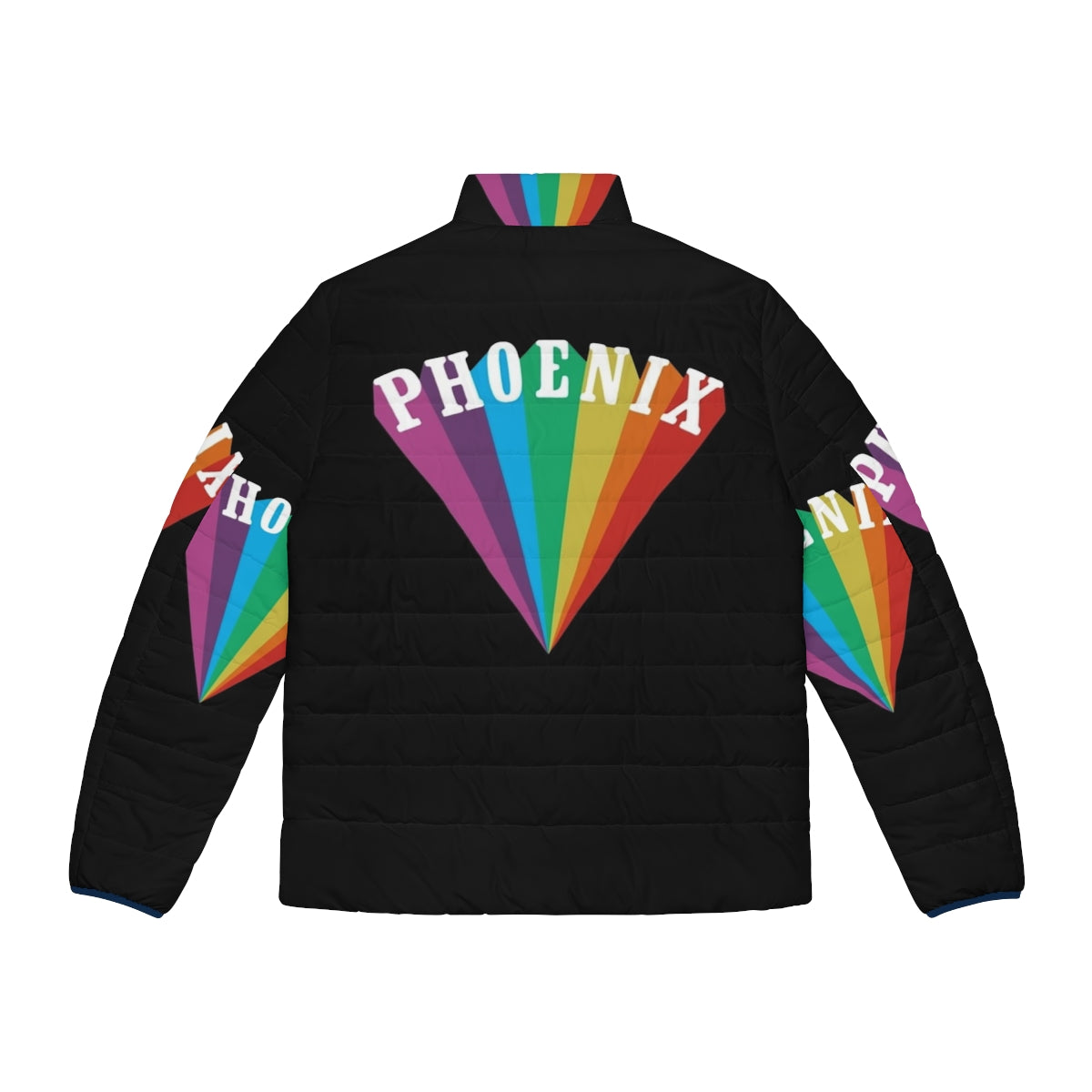 Phoenix Rainbow 2.0 Indie Puffer Jacket - Back