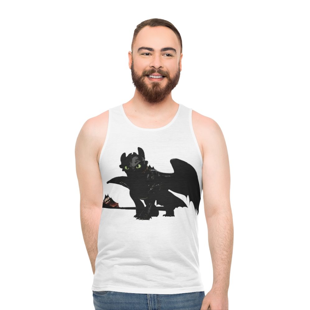 Toothless Unisex Tank Top - men