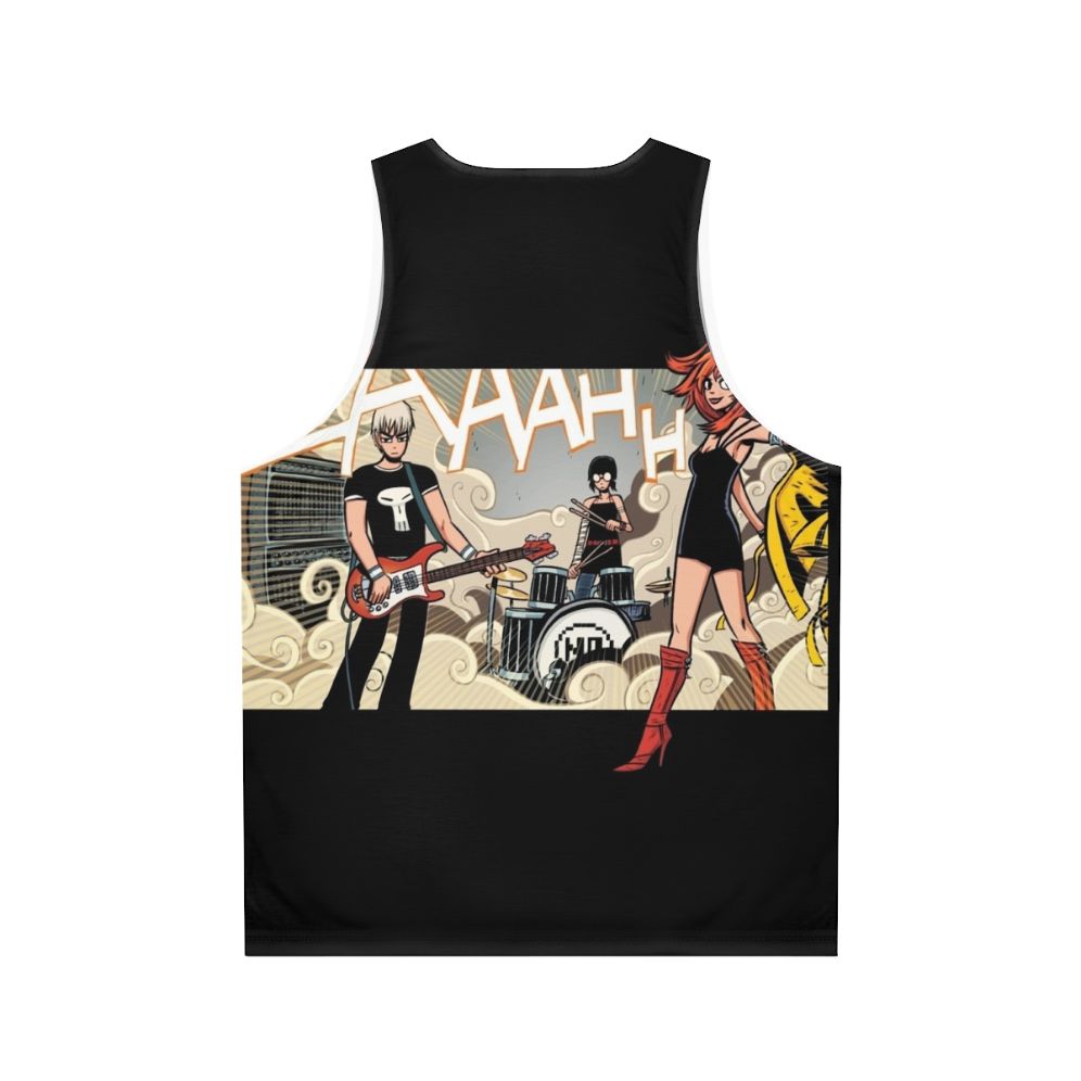 The Clash At Demonhead Unisex Music Fan Tank Top - Back