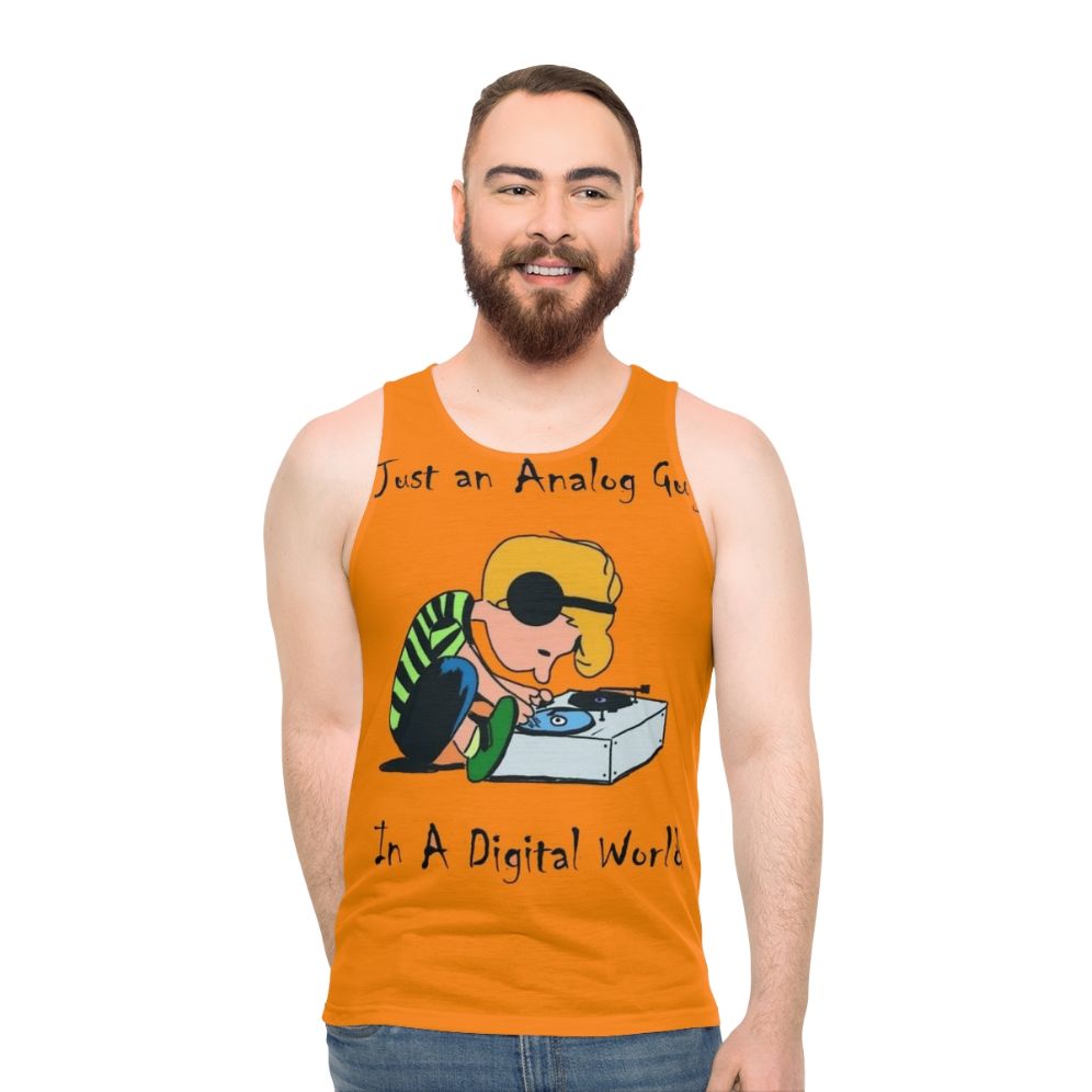 Unisex "An Analog Guy In A Digital World" Tank Top - men