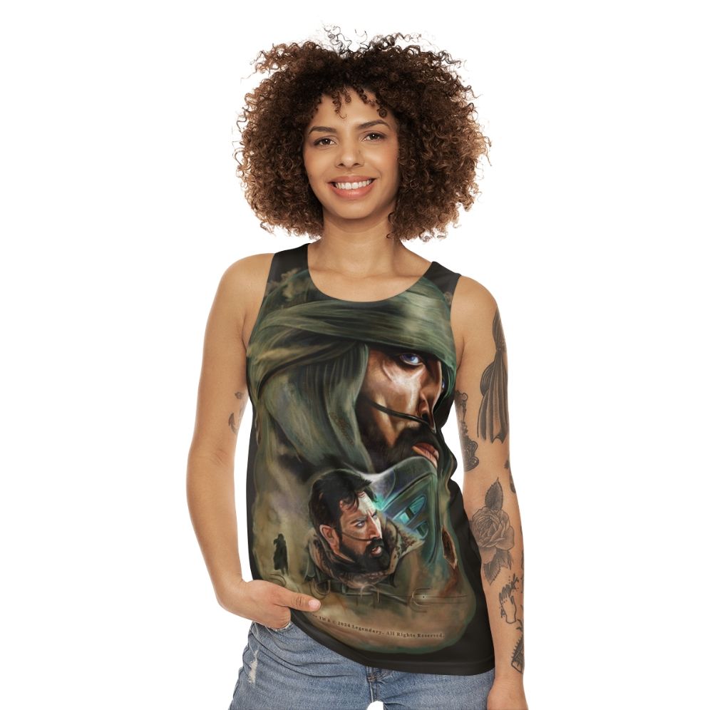 Dune Stilgar Painting Unisex Tank Top - women