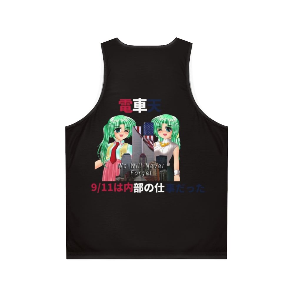 Higurashi "Never Forget" Unisex Tank Top - Back