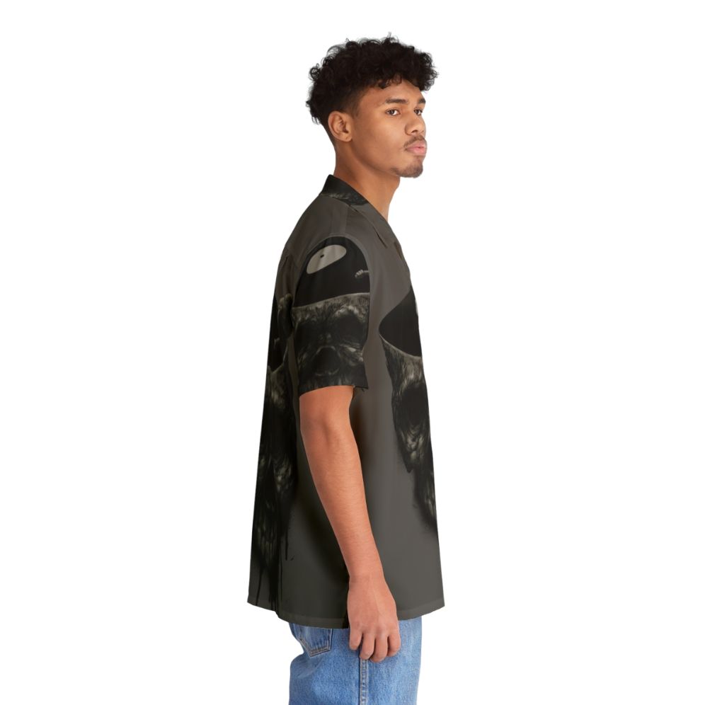 Haunting Last Dance Hawaiian Shirt with Surreal Grunge Design - People Pight