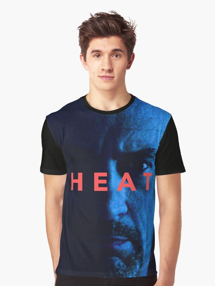 Heat Movie Graphic T-Shirt featuring Robert De Niro and Al Pacino - Men