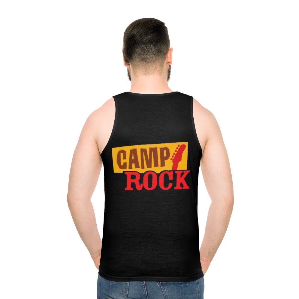 Jonas Brothers "Camp Rock" Unisex Tank Top - men back