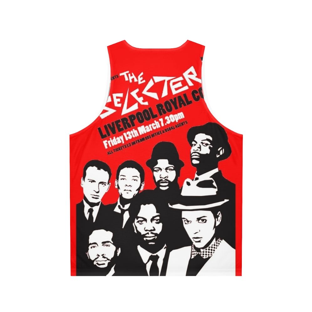 Unisex The Selecter Skinhead Tank Top - Back