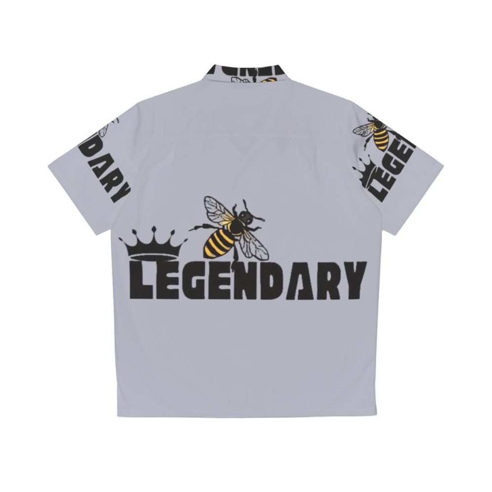 Bee Legendary Hawaiian Shirt - Iconic and Vibrant Design - Back