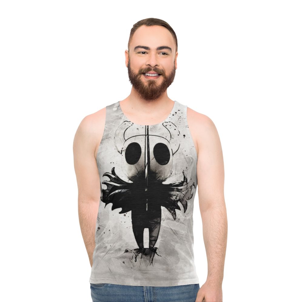 Hollow Knight Watercolor Painting Unisex Tank Top - men