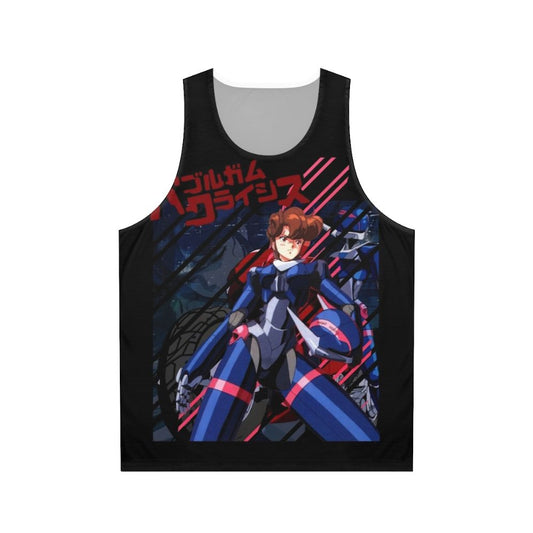 Bubblegum Crisis anime unisex tank top