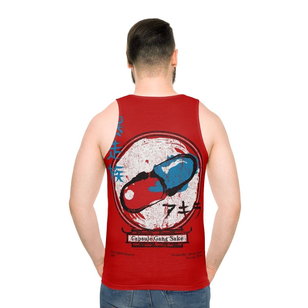 Akira Capsule Gang Unisex Tank Top - men back