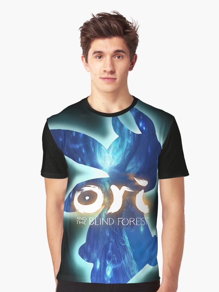 Ori and the Blind Forest video game character design graphic t-shirt - Men