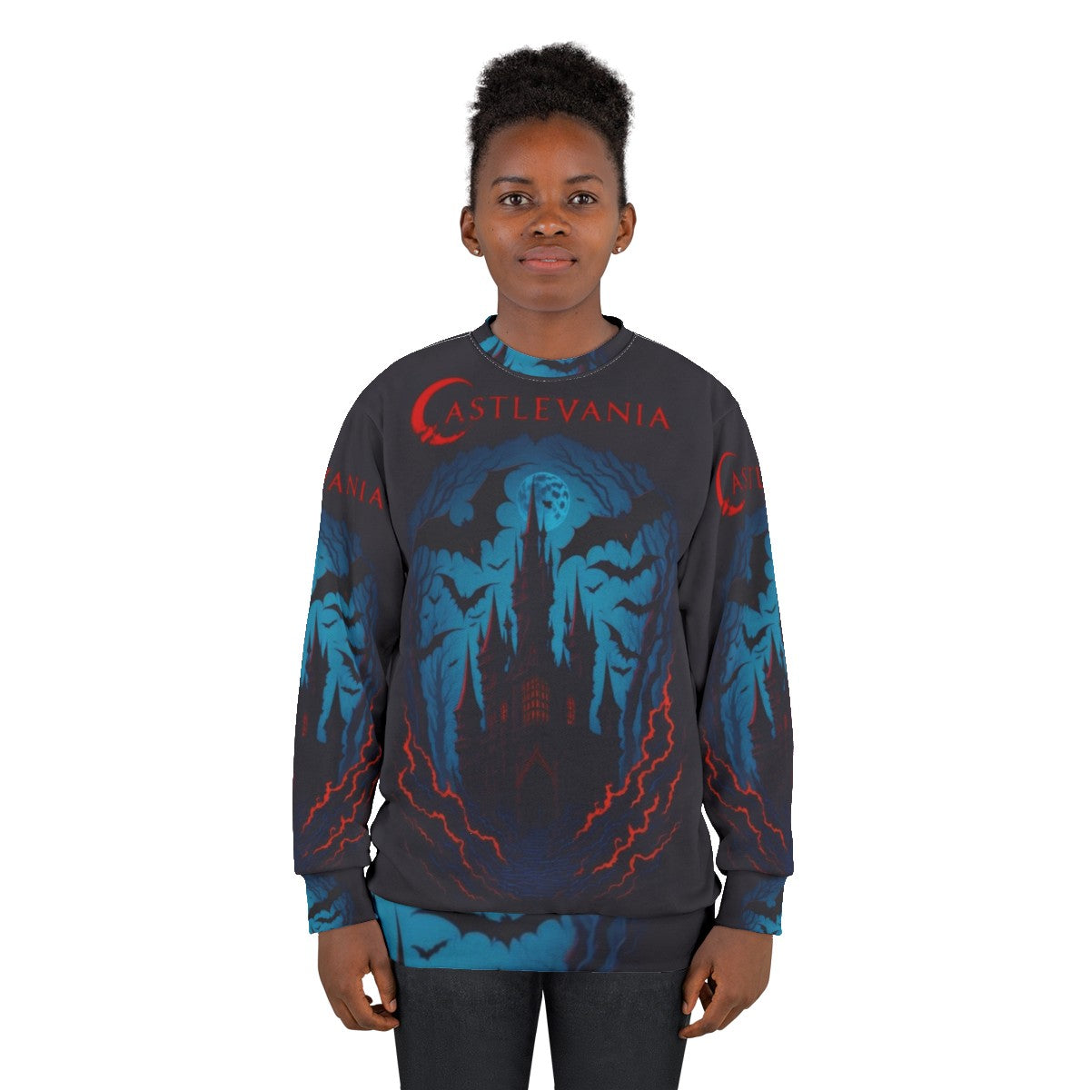 Castlevania Blue Mist Sweatshirt - women