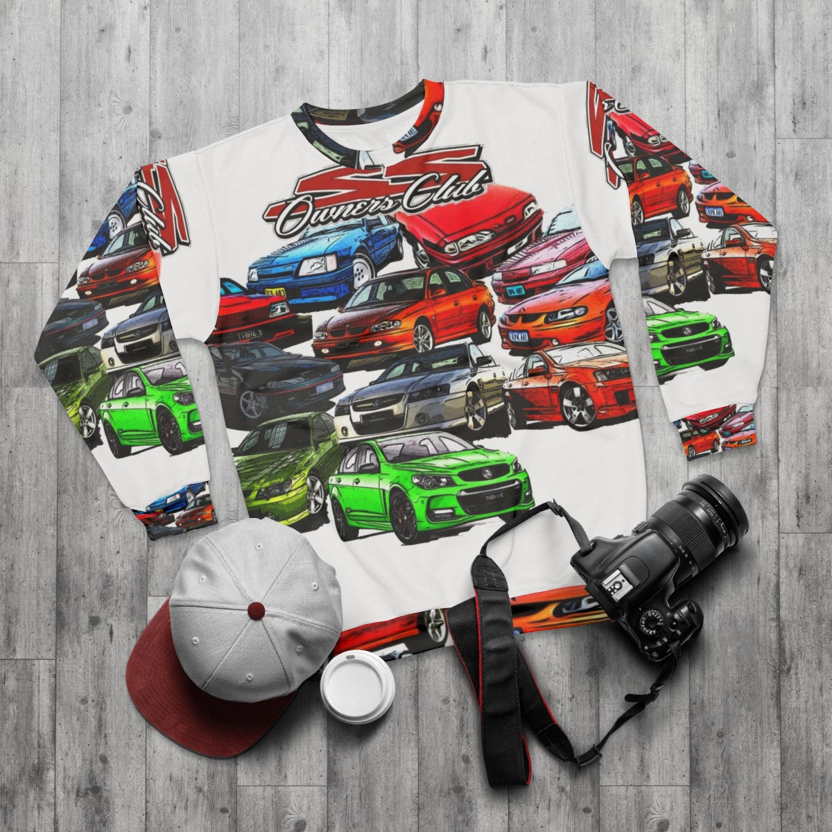 Holden Commodore SS Owner Sweatshirt - flat lay