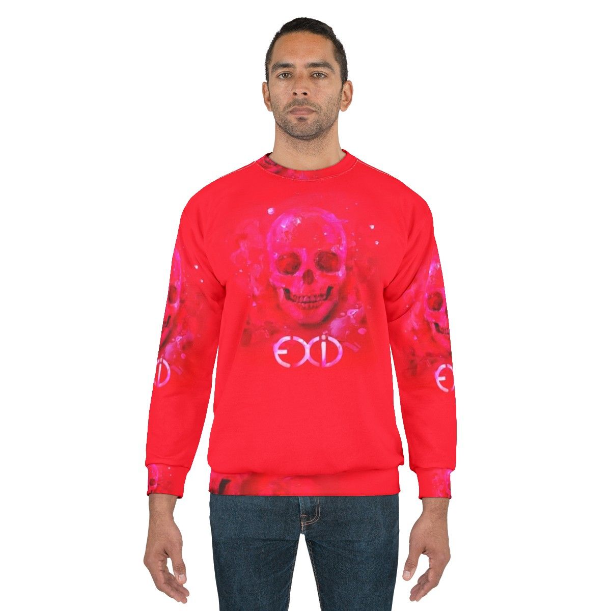 EXID Hot Pink Kpop Girl Group Sweatshirt - men