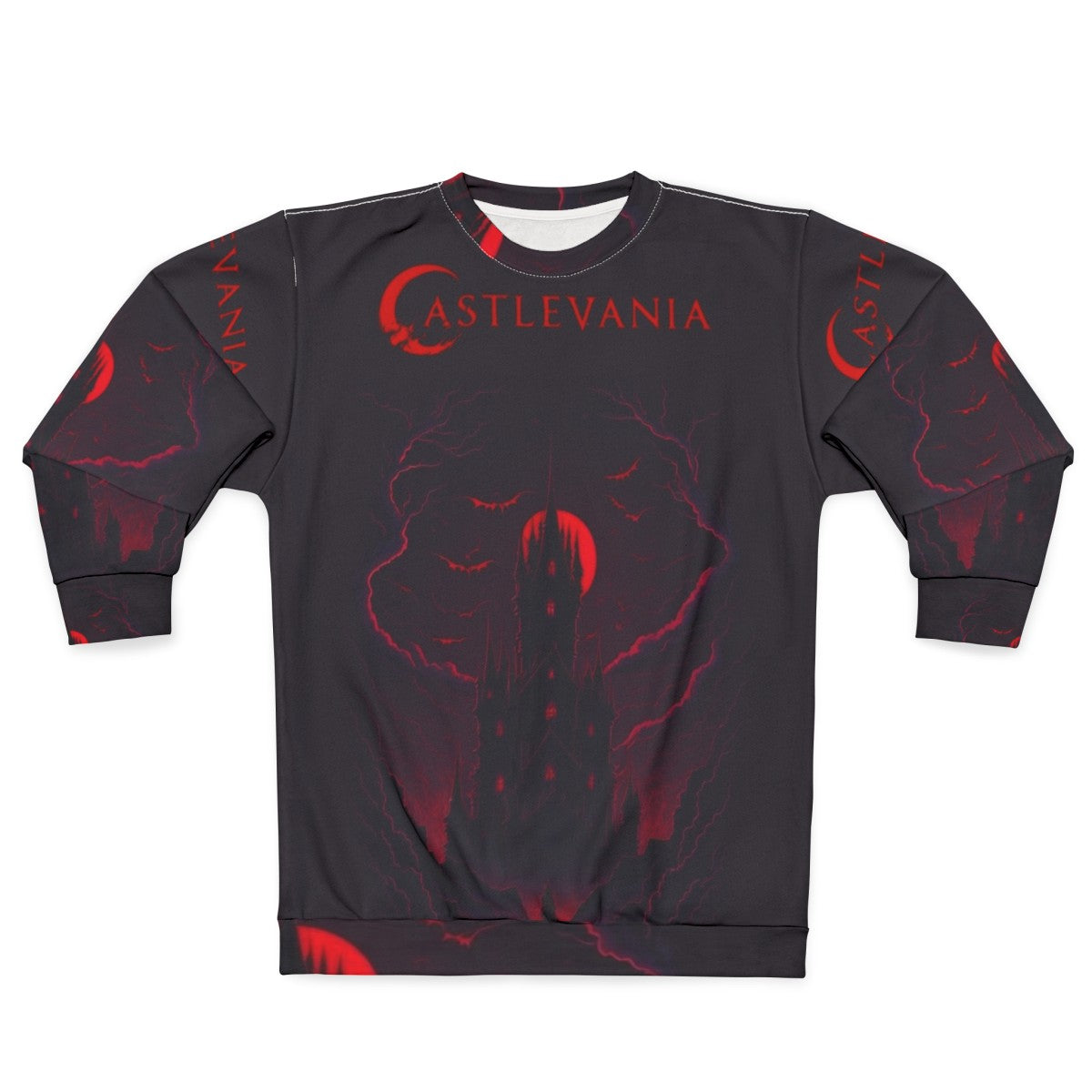 Netflix Castlevania Infernal Dark Gothic Sweatshirt