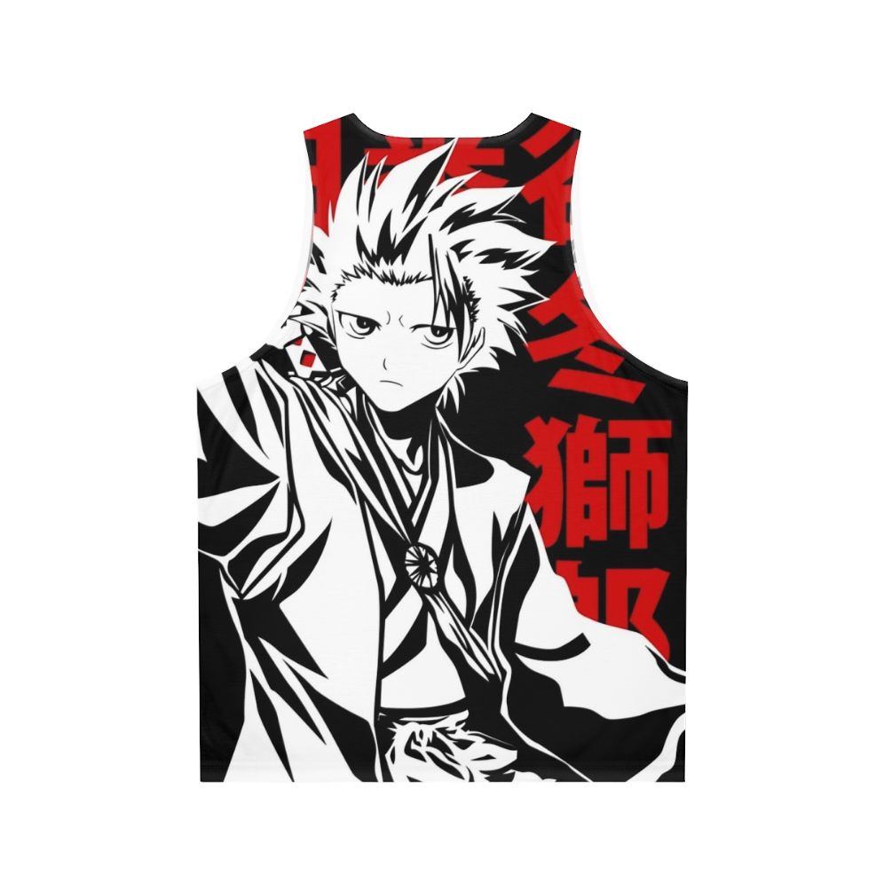 Toshiro Hitsugaya 10th Division Captain Anime Unisex Tank Top - Back