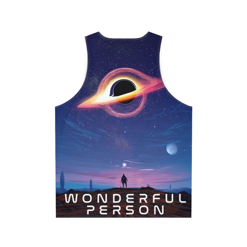 Galaxy space unisex tank top - Back