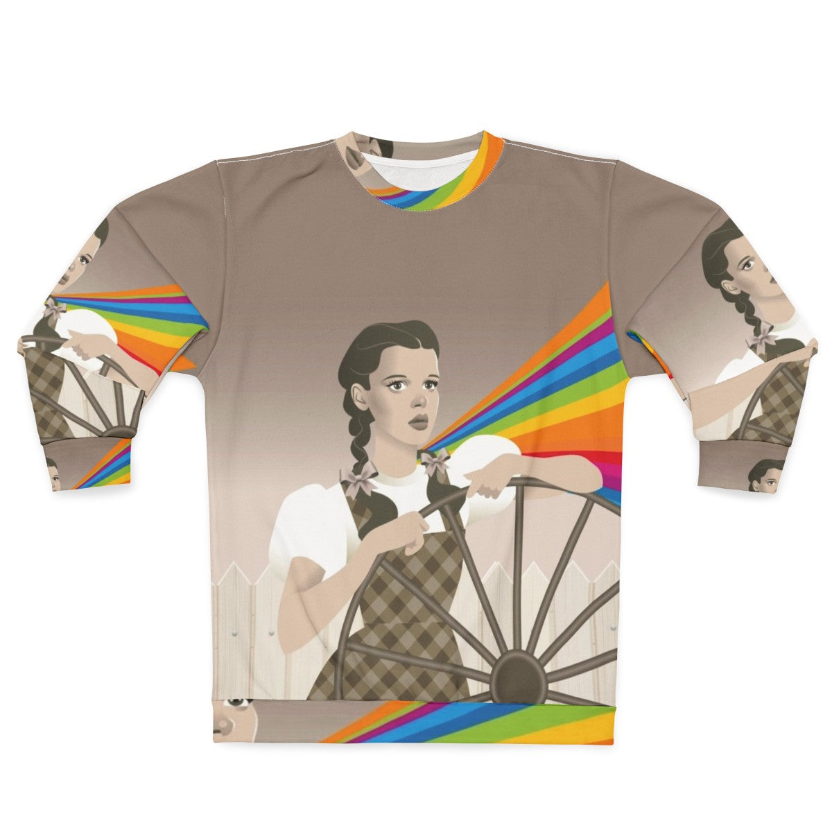 Judy Garland "Somewhere" Wizard of Oz sweatshirt design