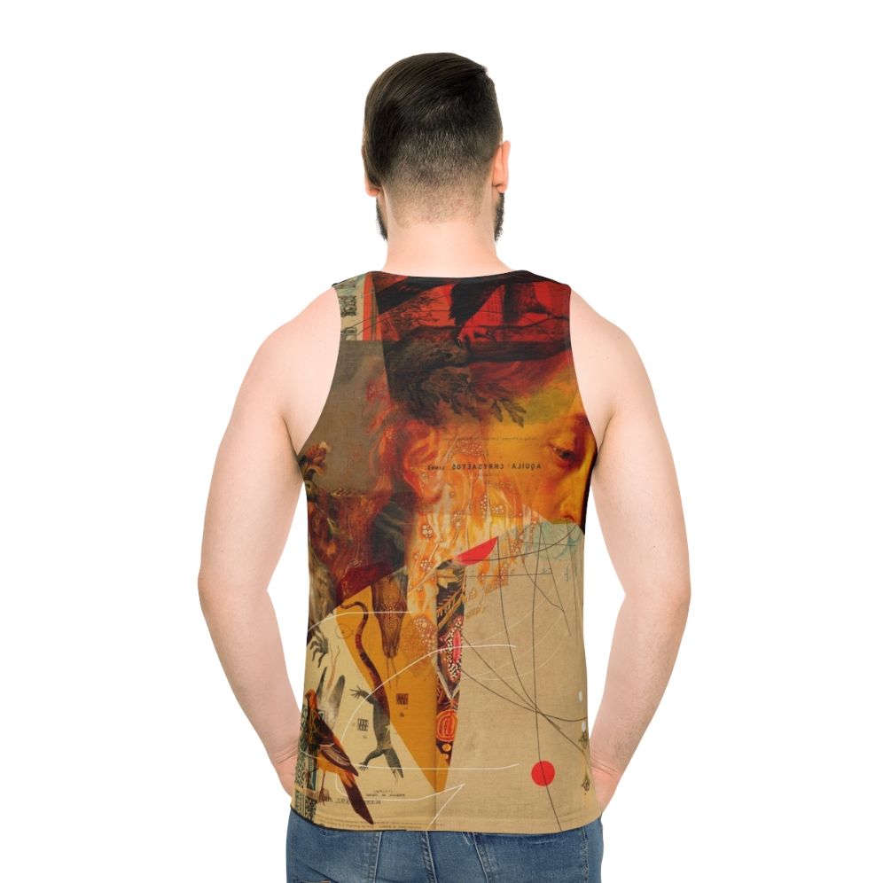 Transformations Unisex Abstract Nature Tank Top - men back