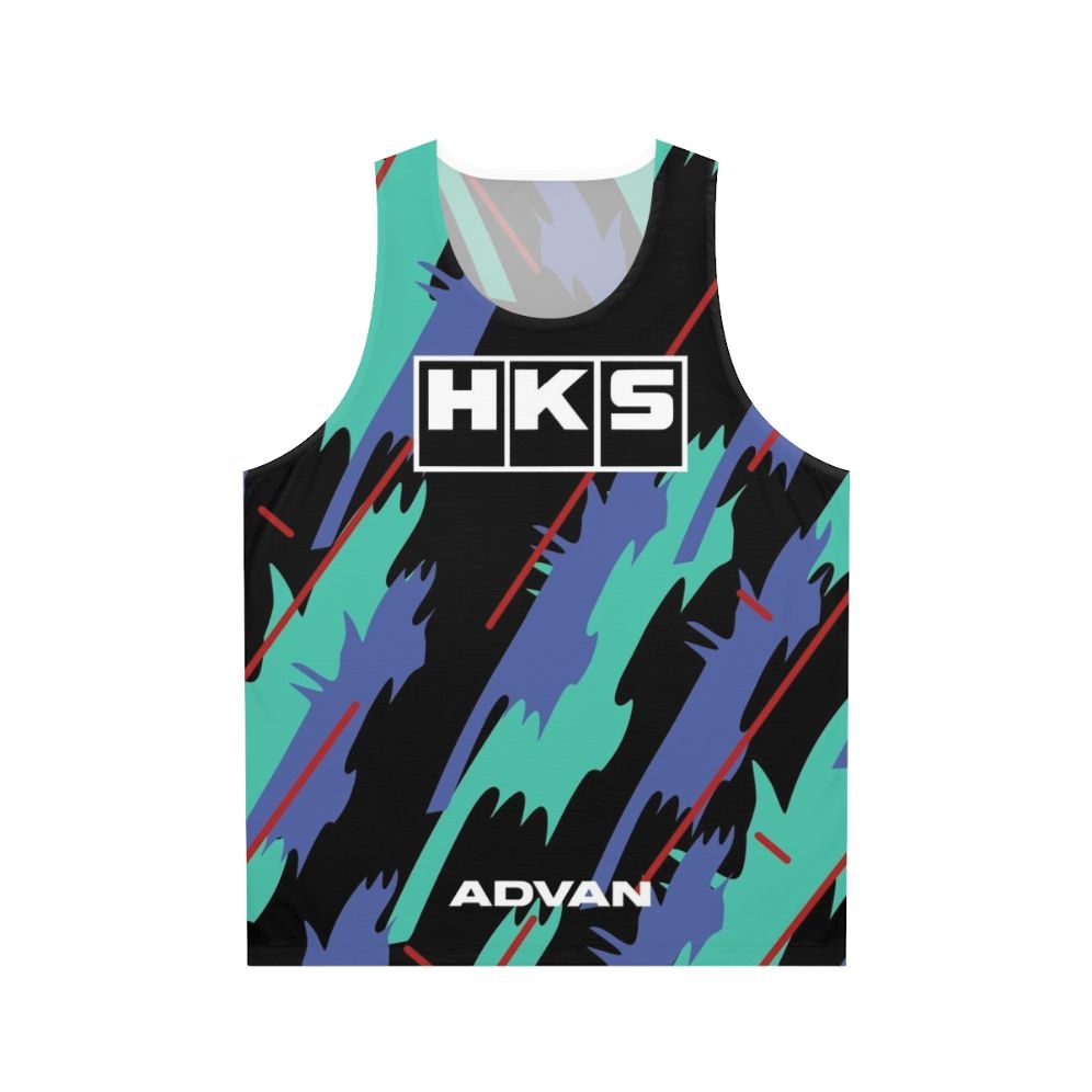 HKS Super Oil Retro Livery Unisex Tank Top