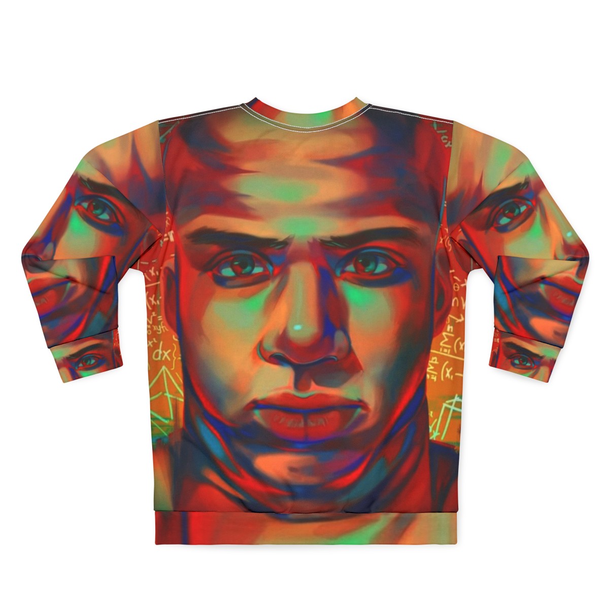 Tyler1 Art League of Legends Sweatshirt - Back