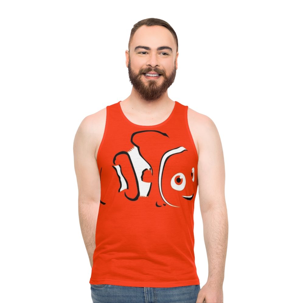 Unisex Finding Nemo Inspired Fishing Tank Top - men