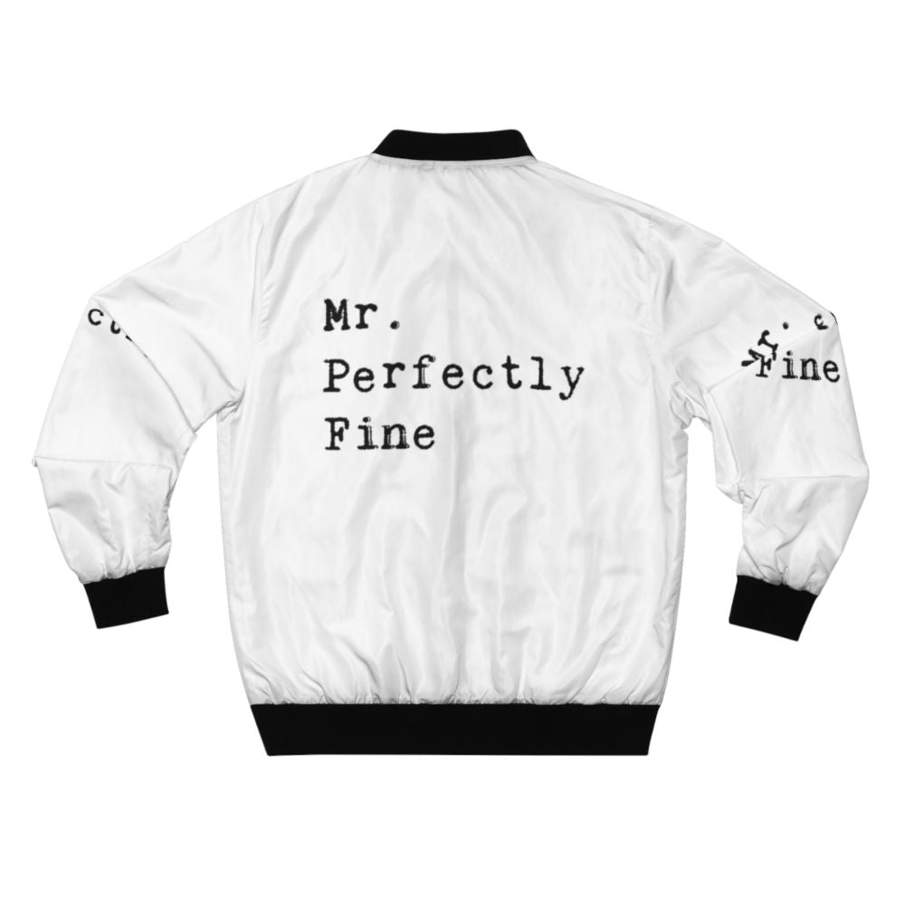 Taylor Swift-inspired "Perfectly Fine" bomber jacket by Pamaraico Designs - Back