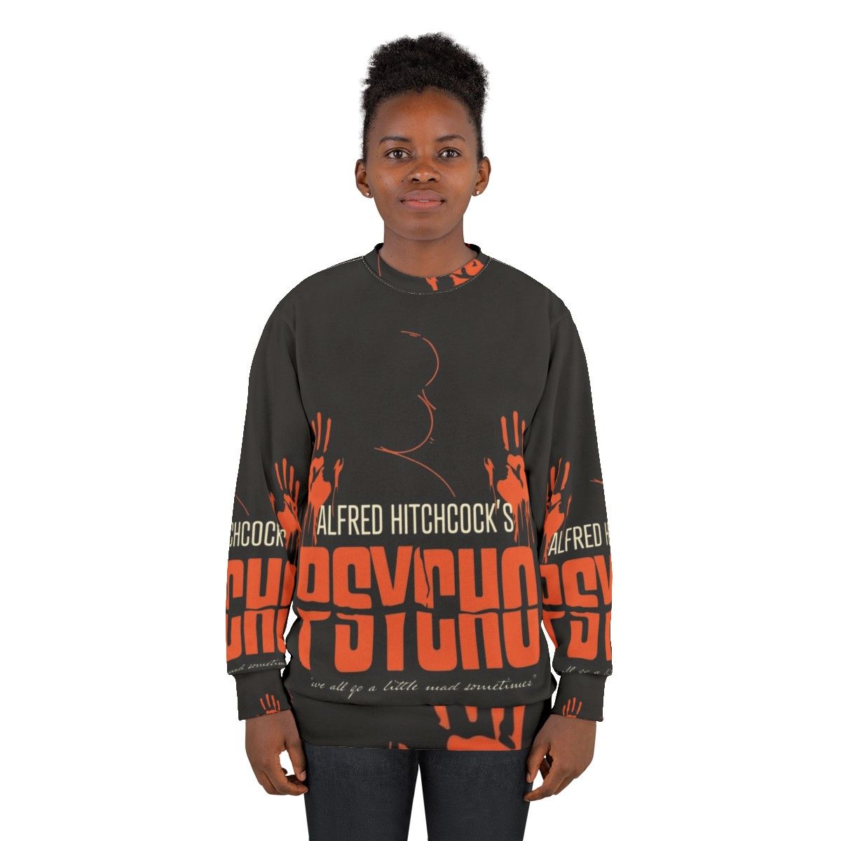 Alfred Hitchcock Psycho Thriller Sweatshirt - women