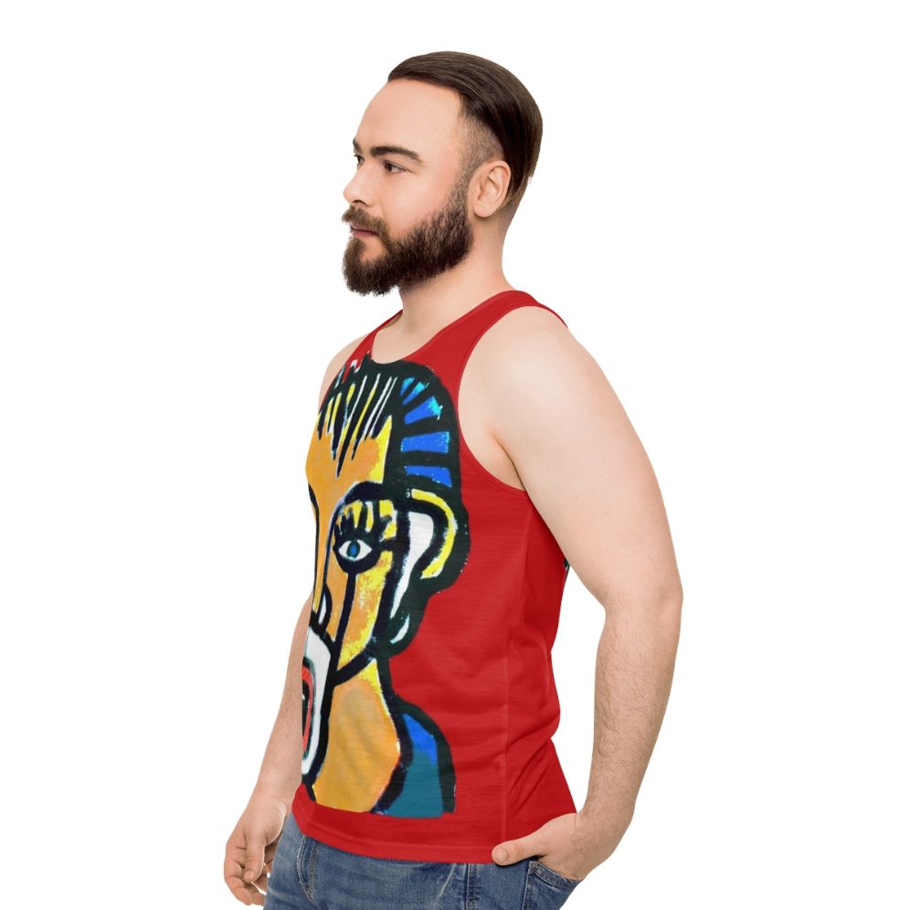 Urban Inspired Unisex Tank Top - men side