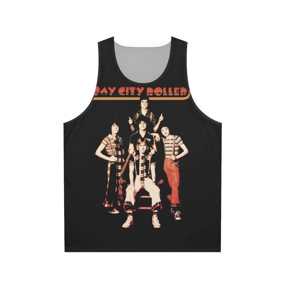 Retro Bay City Rollers Unisex Tank Top