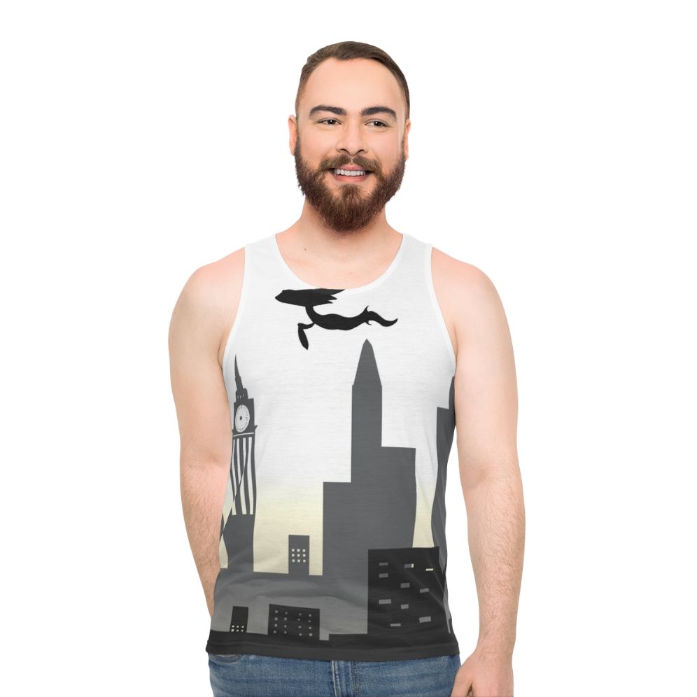 Urban Smog Unisex Tank Top - men