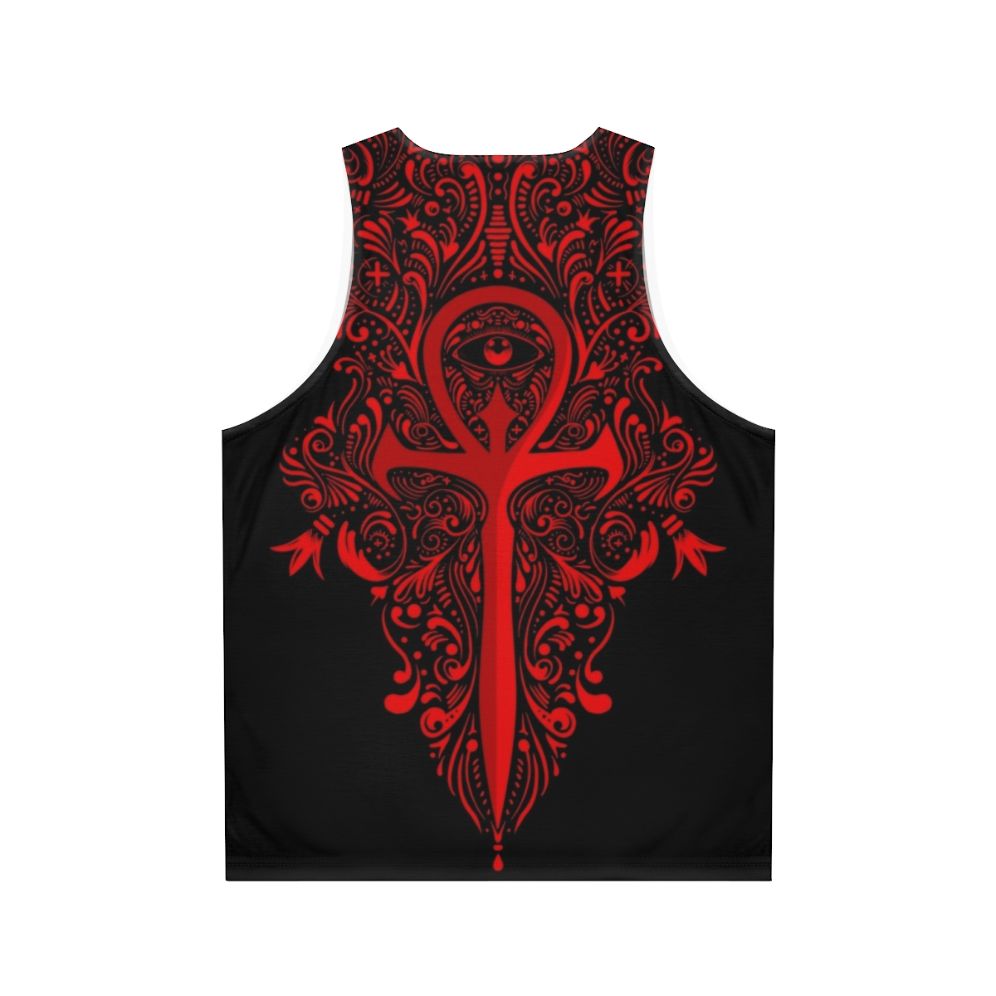 Unisex gothic vampire tank top - Back