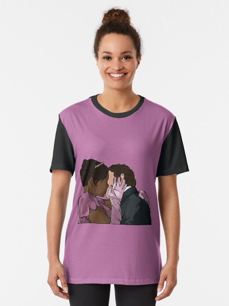 Kanthony Bridgerton graphic t-shirt featuring Kate and Anthony from the Netflix series Bridgerton - Women