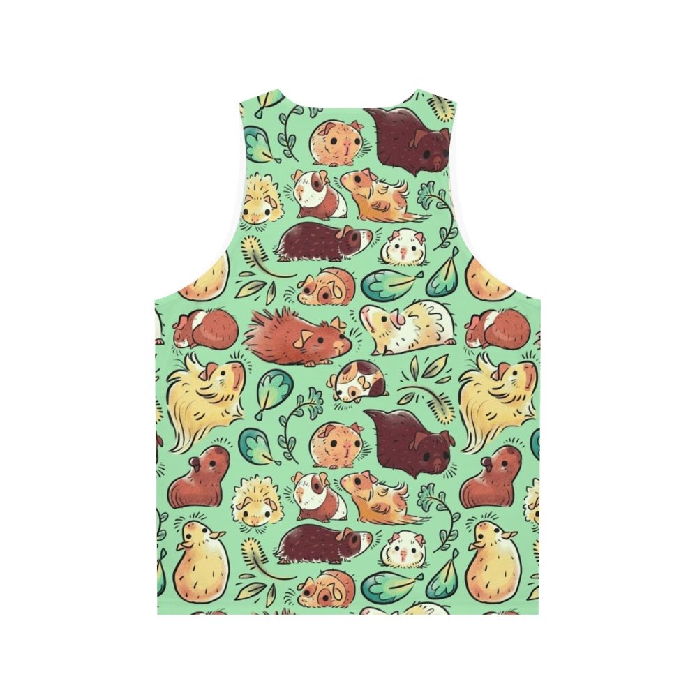 Cute guinea pig pattern tank top - Back