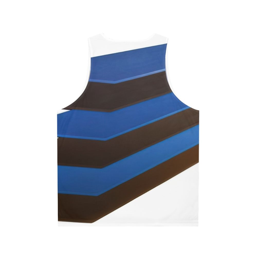 Thomas Downing Abstract Plank Art Tank Top - Back