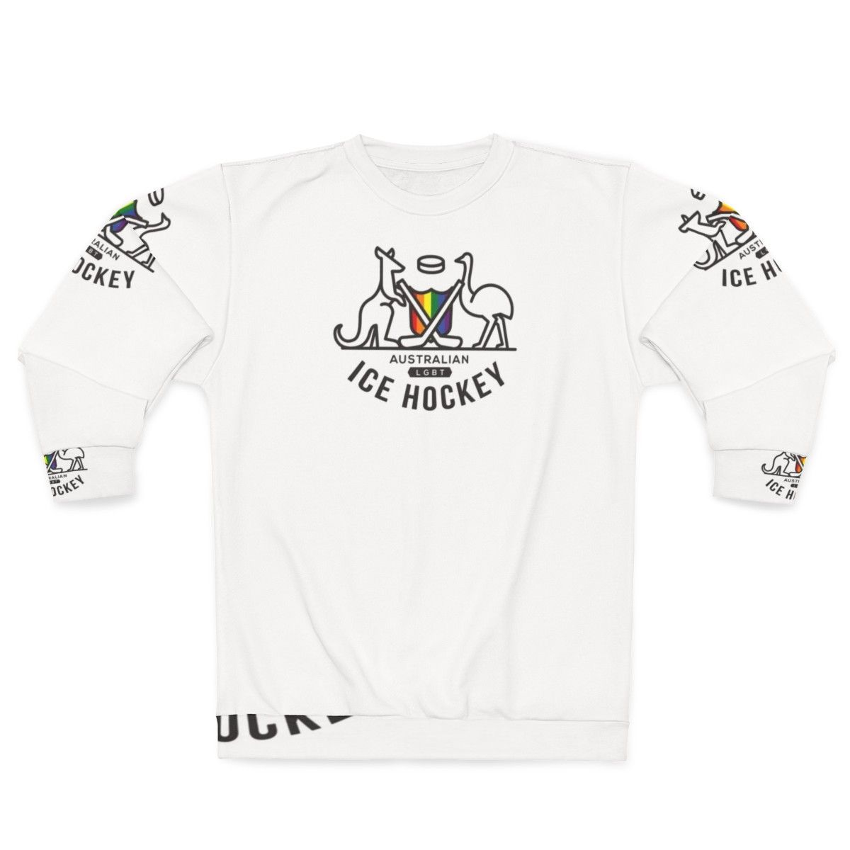 Australian LGBT Ice Hockey Sweatshirt