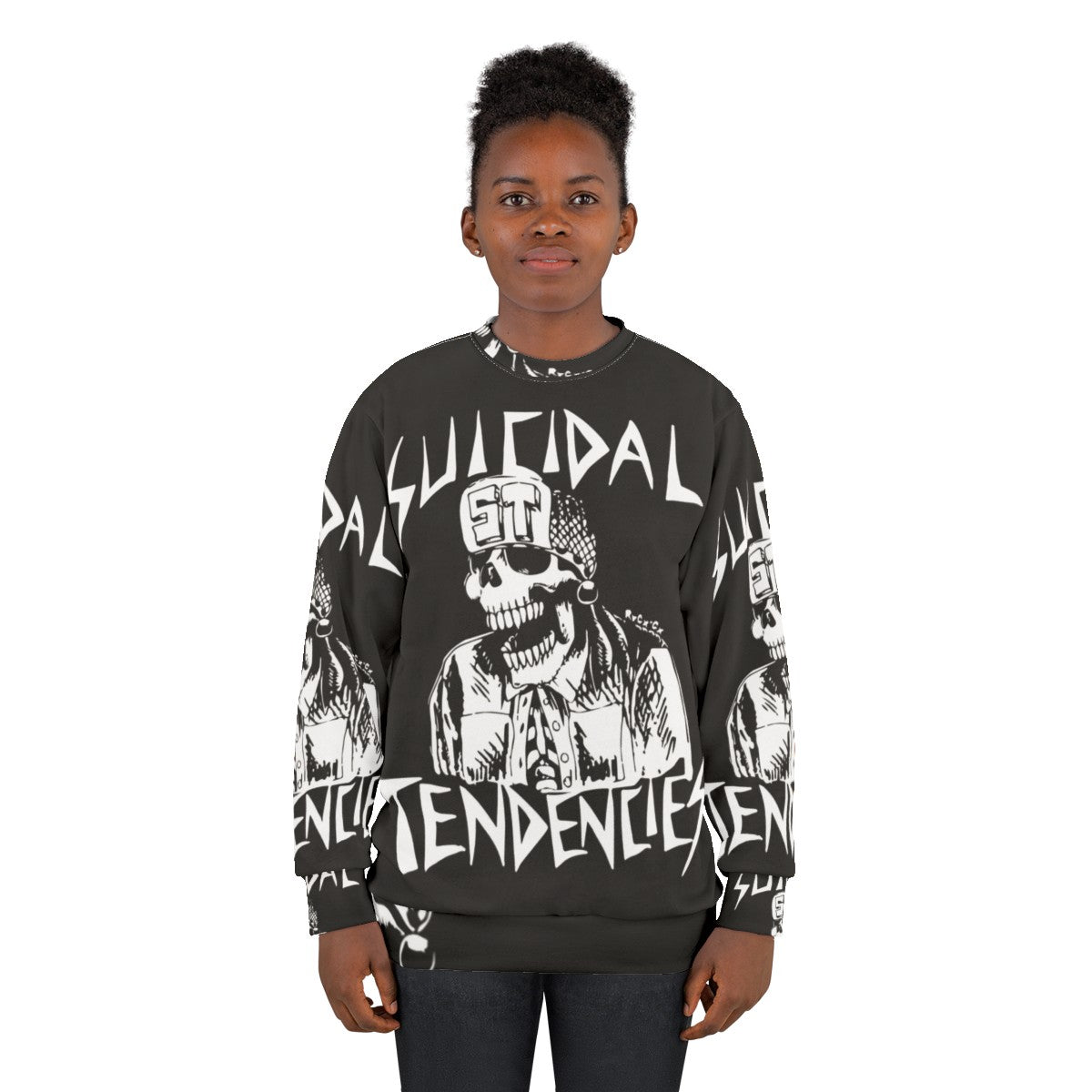 Suicidal Tendencies Punk Rock Sweatshirt - women