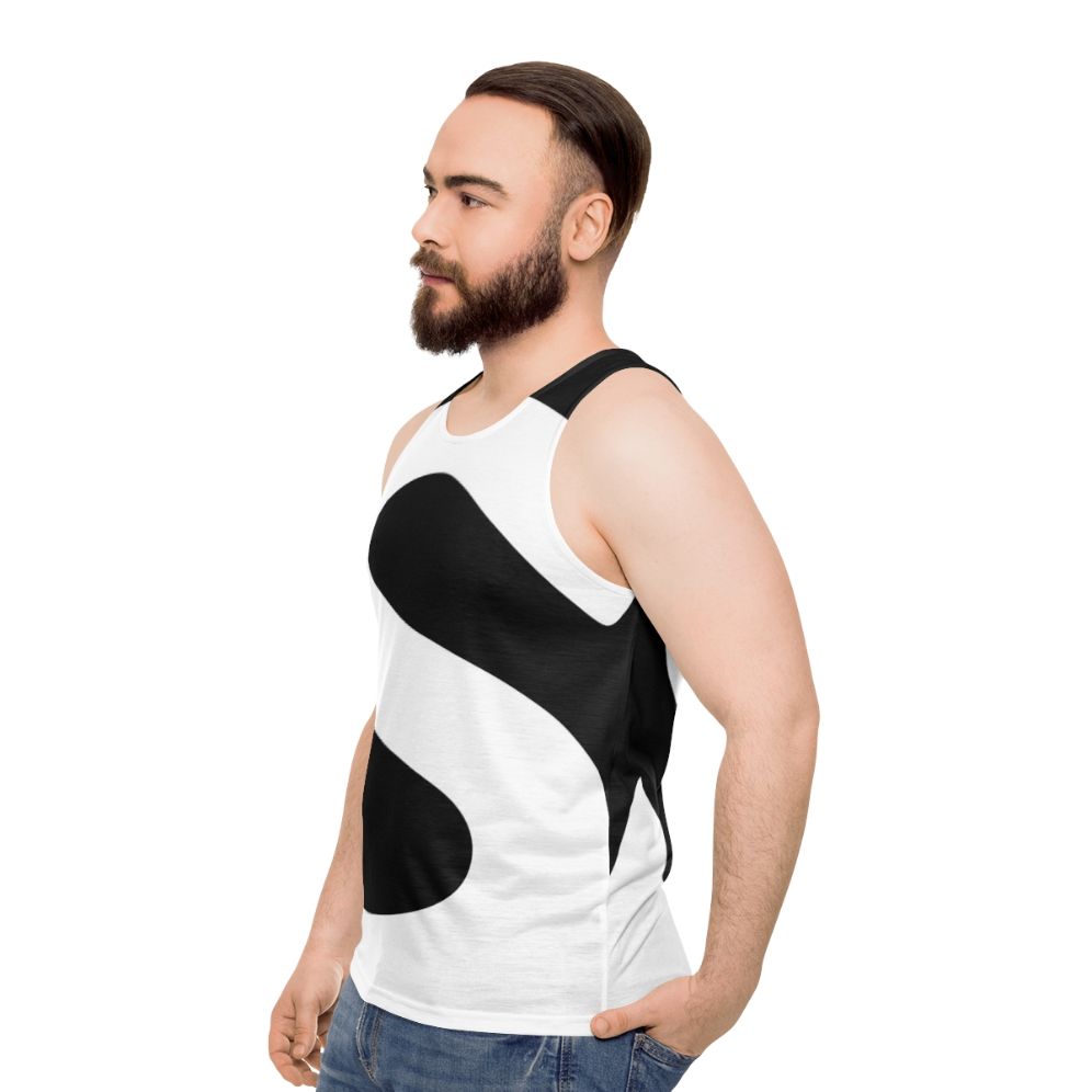 Syndrome Lazy Costume Unisex Tank Top - men side