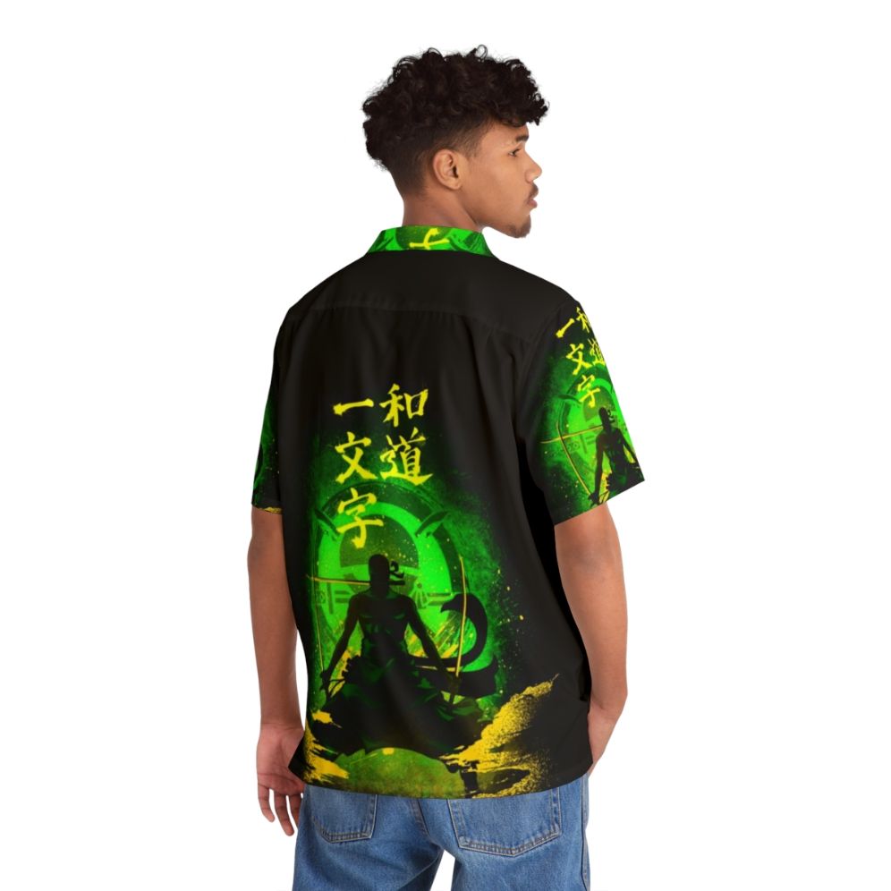 Zoro anime-inspired Hawaiian shirt - People Back