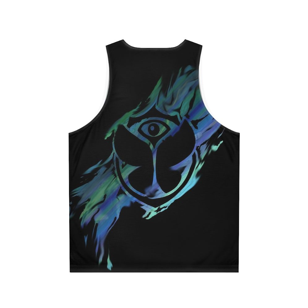 Tomorrowland 2023 & 2024 Peacock Unisex Tank Top - Back