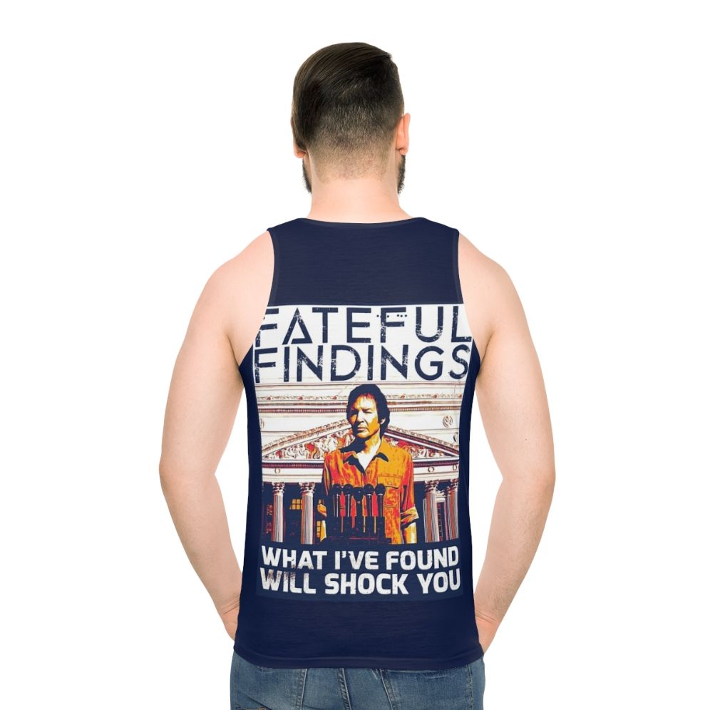 Unisex Fateful Findings Tank Top - men back