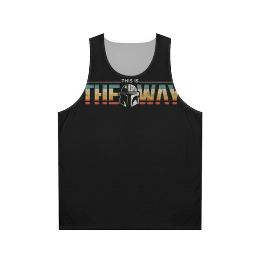 Unisex 'This Is The Way' Mandalorian Inspired Tank Top