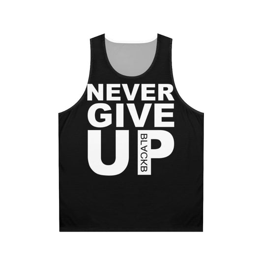 Never Give Up Unisex Tank Top