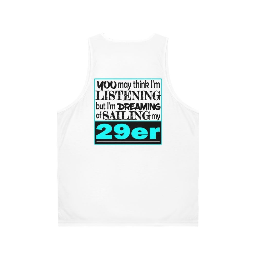 29er sailing unisex tank top - Back