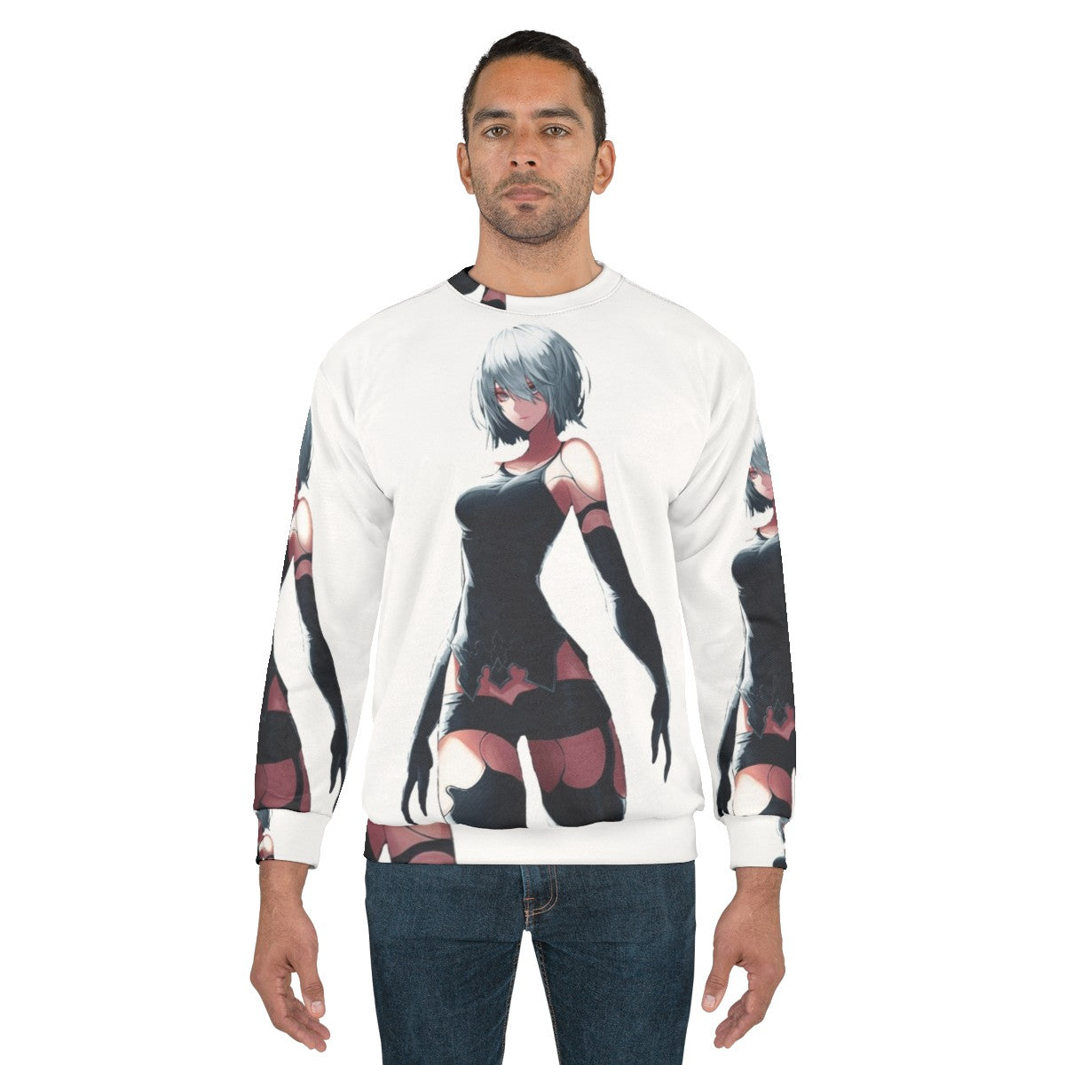 Nier Automata Yorha Type A No 2 Sweatshirt - men