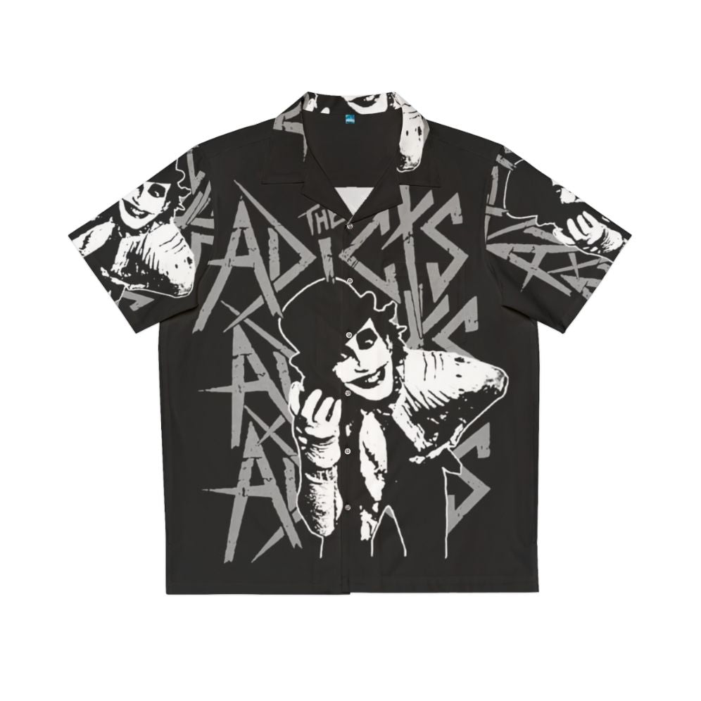 The Adicts Band Hawaiian Shirt with Punk Rock Band Logo