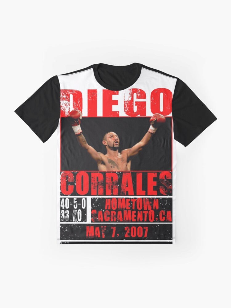 Diego "Chico" Corrales boxing graphic t-shirt - Flat lay