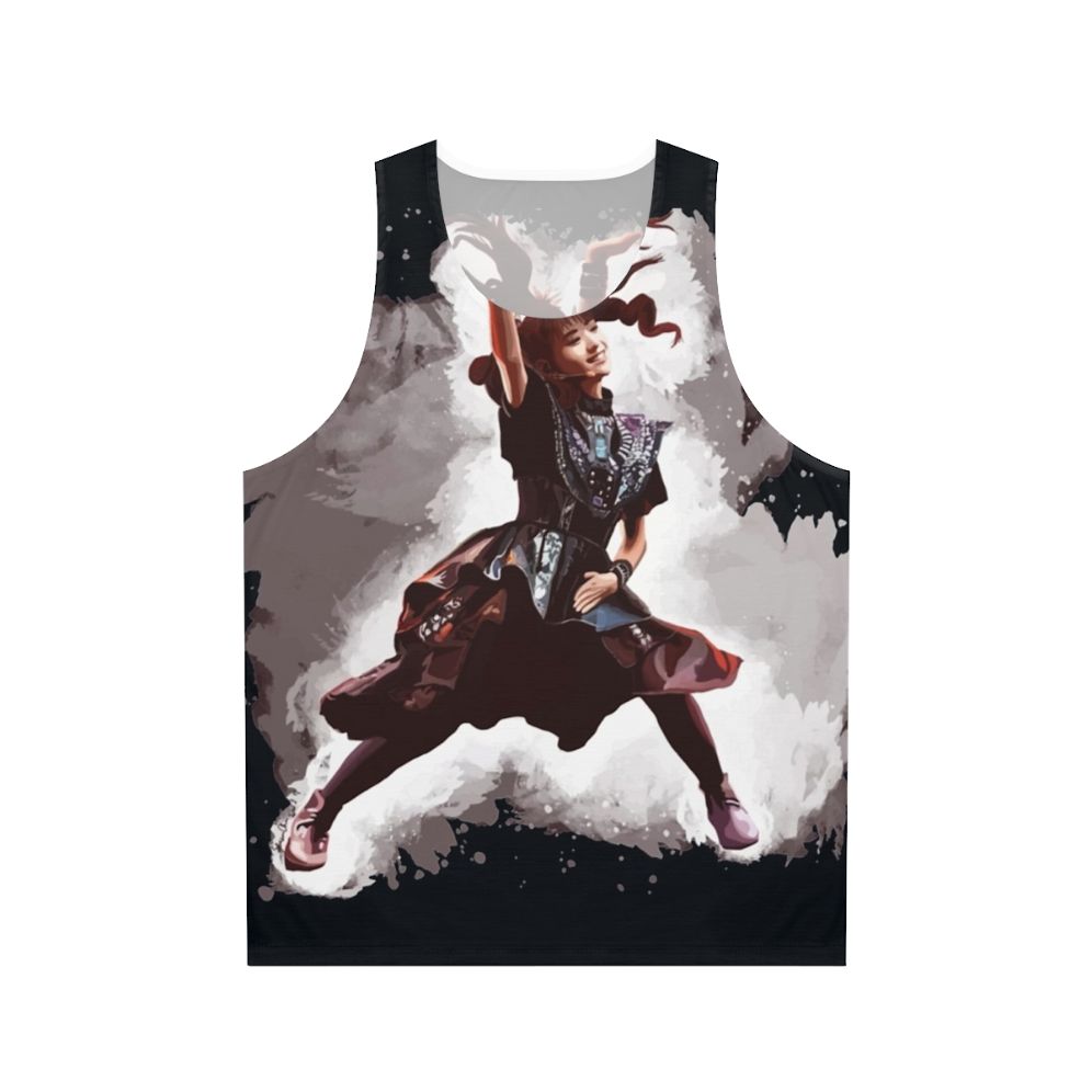 Kawaii unisex tank top with anime and j-pop inspired design